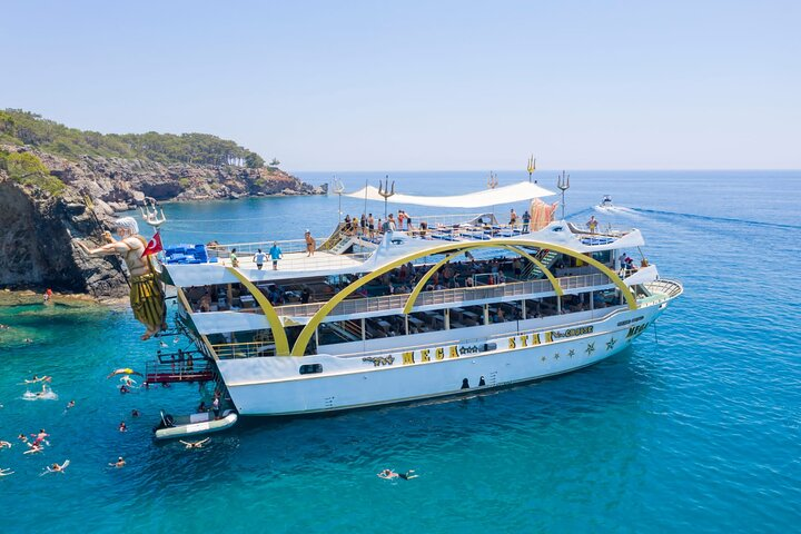 Full-day Boat Tour from Antalya with Lunch and Foam Party - Photo 1 of 6