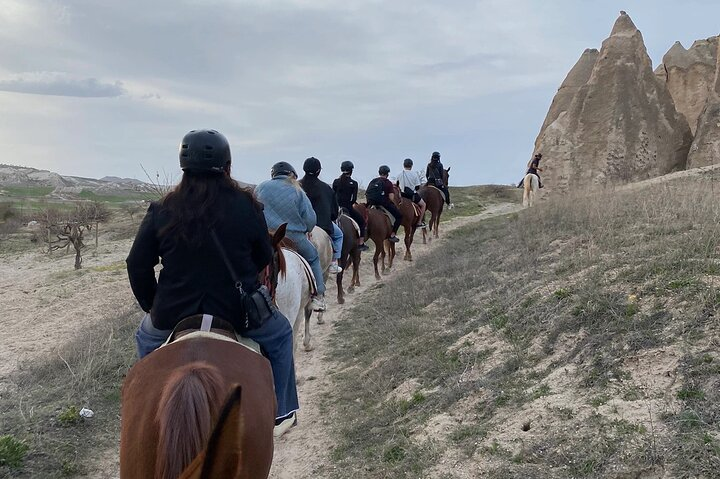 Horseback sunset tour in the unique valleys of Cappadocia - Photo 1 of 7