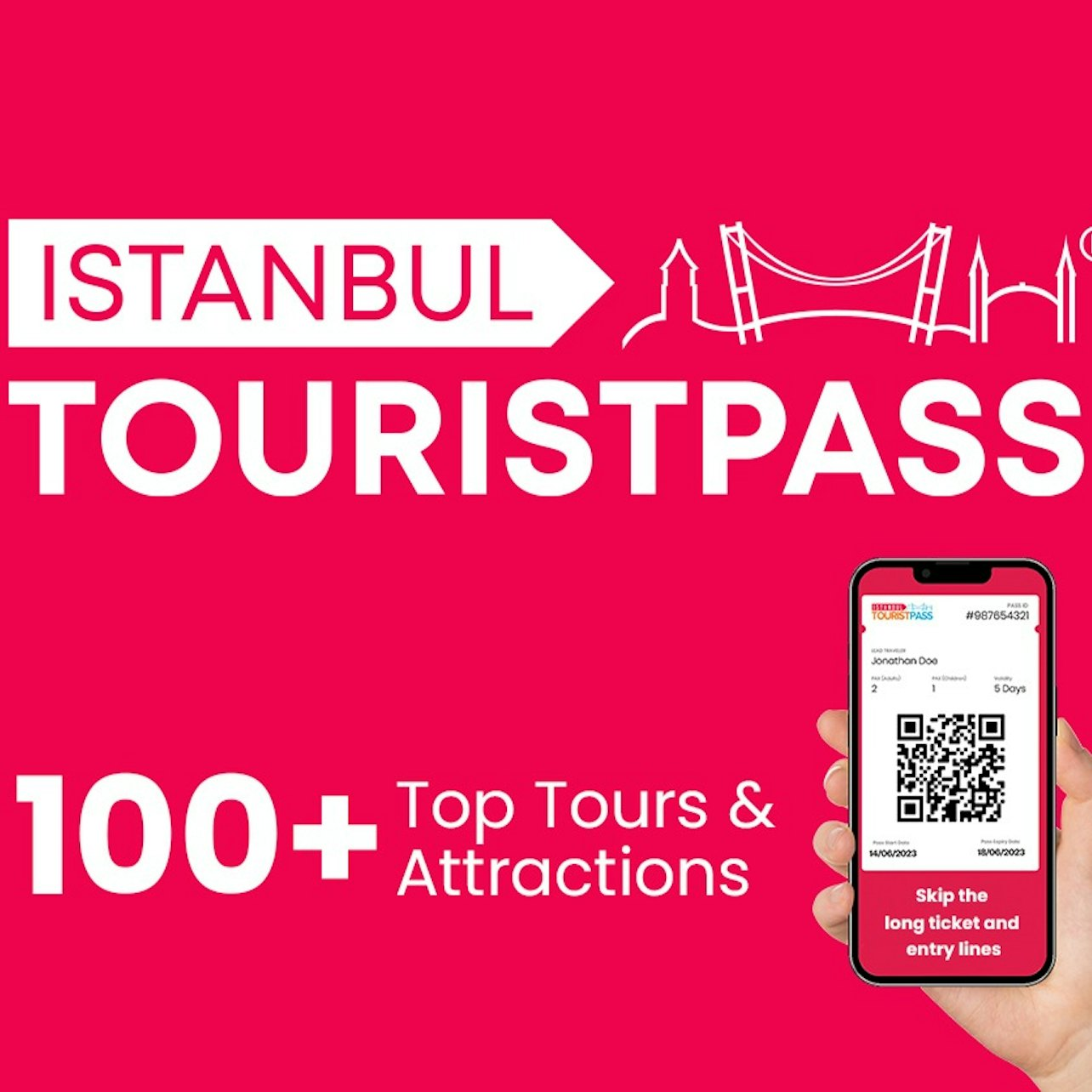 Istanbul City Tourist Pass: Access to 85 Attractions and Services - Photo 1 of 14