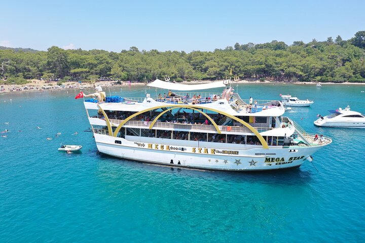 Kemer: Luxury Yacht Tour near Olympus and Phaselis Bay with Lunch - Photo 1 of 6