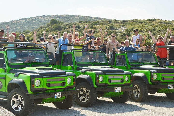 Kusadasi Jeep Safari Tour With Zeus Cave and Water Fights - Photo 1 of 8