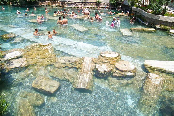 Pamukkale Hot Springs Cleopatra Pool
