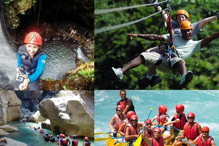 3in1 Canyoning Rafting Zipline 