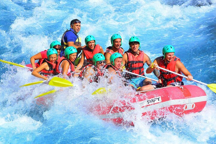 Rafting in Antalya at Köprülü Canyon