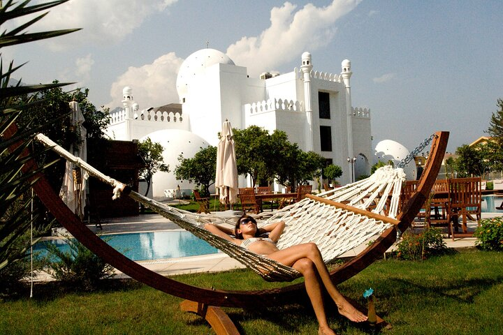 Relaxation in garden