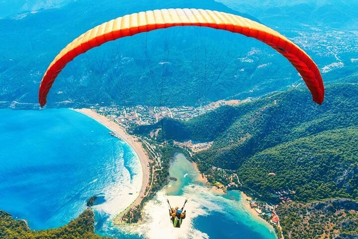 Tandem Paragliding Experience over Fethiye Oludeniz from Marmaris - Photo 1 of 5