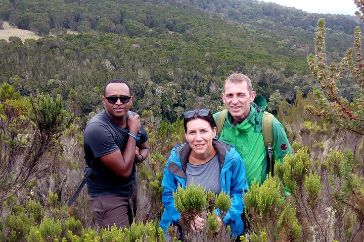 Our chief guide and MD with happy clients. 