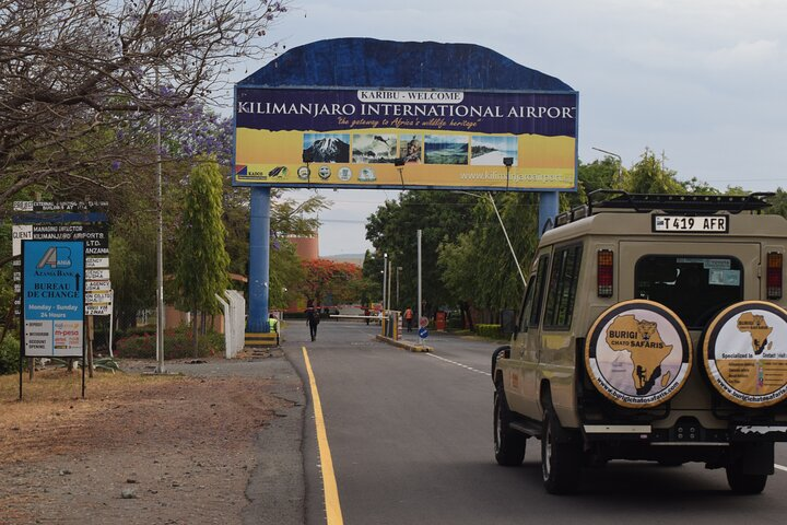 Burigi Chato Safaris, Kilimanjaro Aiport Transfer, Pick up and Drop up