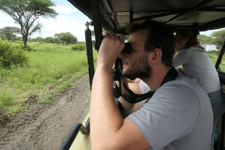 Our clients exploring serengeti