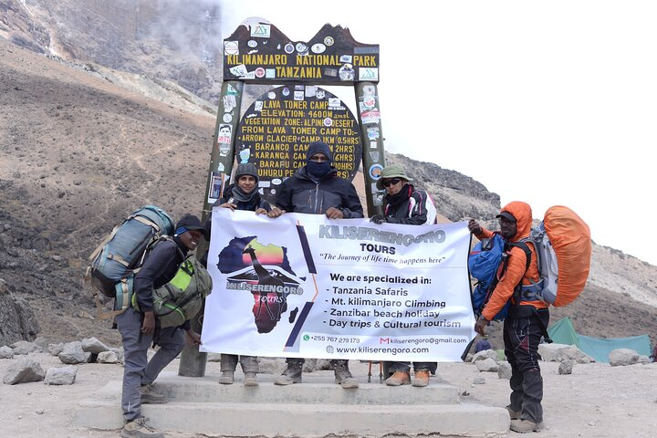 Lava tower camp, one of the camp in the way to summit during the 6-da kilimanjaro climbing via Machame route