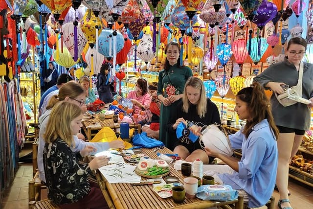 1-Hour Lantern Making Class in Hoi An - Photo 1 of 25