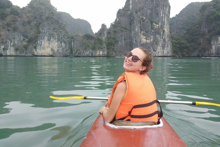 Kayaking in the bay