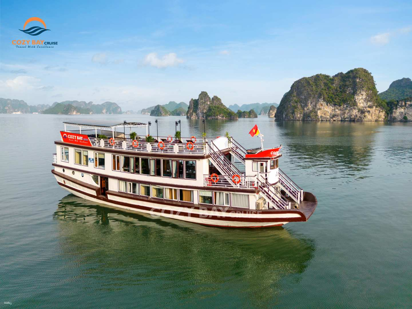 2D1N Cozy Bay Cruise: Explore Ha Long Bay on 3 stars Cruise  tour from Hanoi | Ha Long Bay - Photo 1 of 9