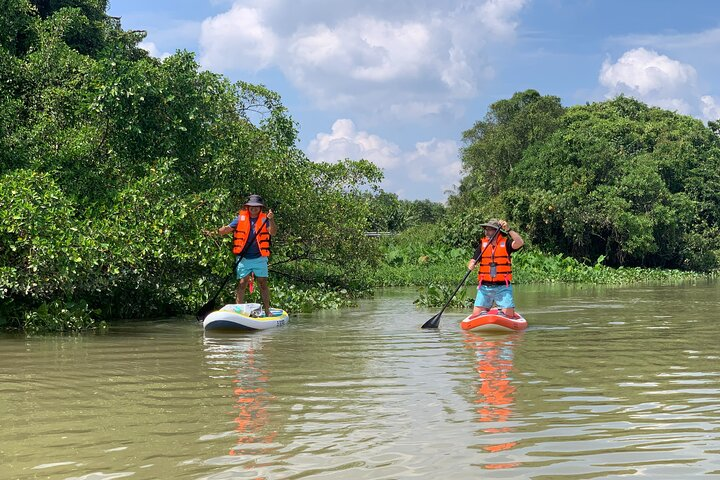 A Day on Stand-Up Paddle Board (SUP) to Explore Cu Chi Tunnels - Photo 1 of 9