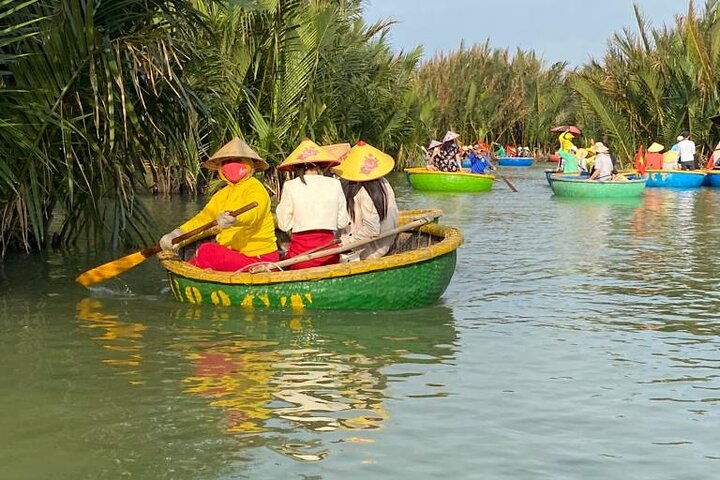  Bamboo Basket Boat Experience on Thu Bon River - Photo 1 of 9