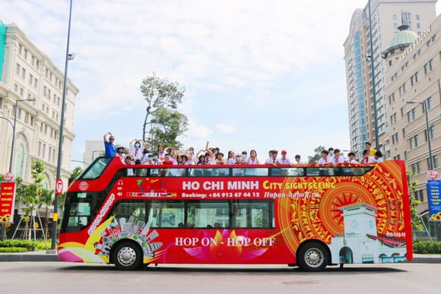 Ho Chi Minh City Sightseeing Double-Decker Bus Ticket by City Sightseeing - Photo 1 of 12