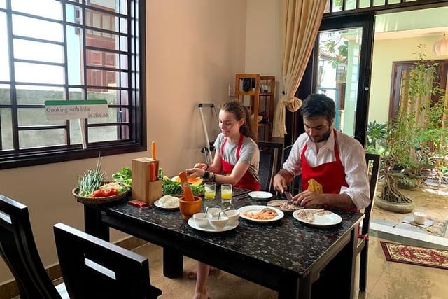 Cooking with Jolie in Hoi An