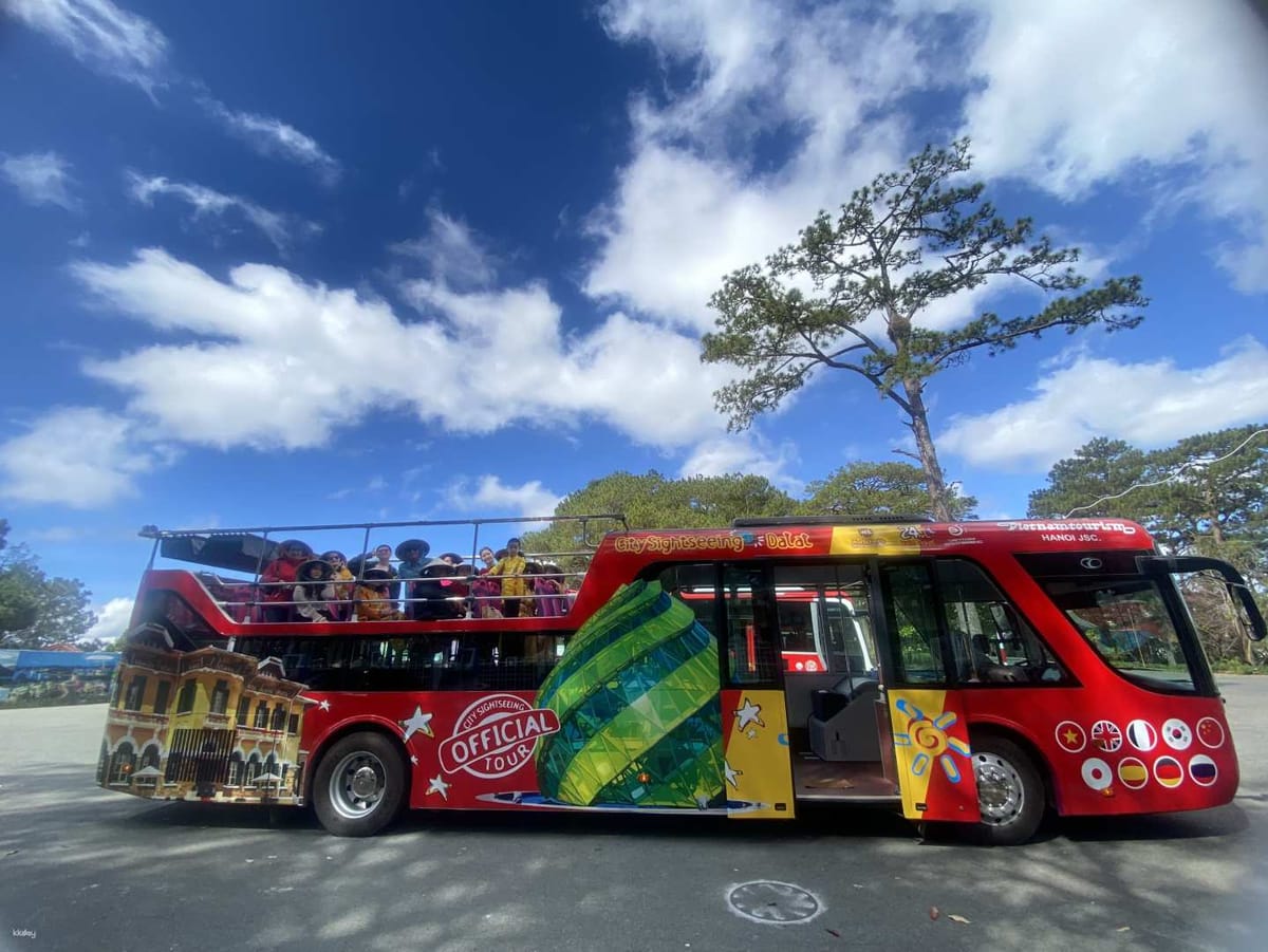 Da Lat Sightseeing Double -Decker Bus Tour | Vietnam in Da Lat | Pelago