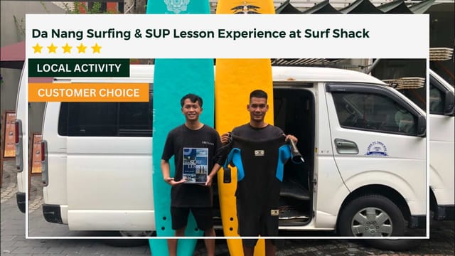 Da Nang Surfing & SUP Lesson Experience at Surf Shack - Photo 1 of 9