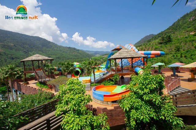 [Exclusive Tour] Danang Nui Thanh Tai Hot Springs Park Ticket (Round-trip vehicle & Water Park admission ticket) - Photo 1 of 6