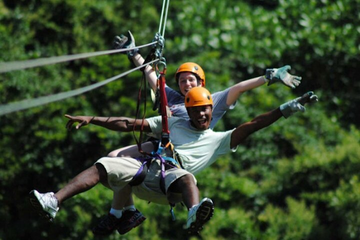 FULL-DAY ADVENTURE WITH THE ZIPLINE AND HIGHWIRE PACKAGE from HUE CITY - Photo 1 of 5