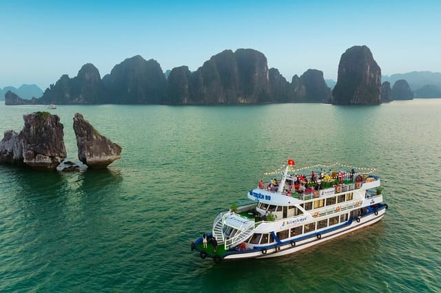 Full-Day Halong Bay 5 Stars Luxury Cruise Tour with Buffet Lunch - Photo 1 of 14