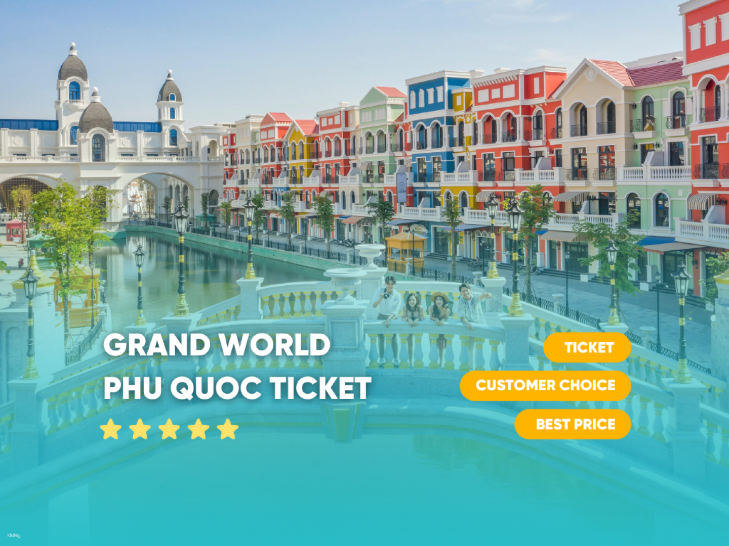 Grand World Phu Quoc Attraction Admission Ticket - Photo 1 of 10