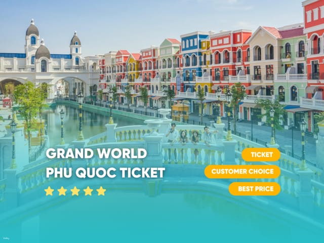 Grand World Phu Quoc Attraction Admission Ticket - Photo 1 of 9