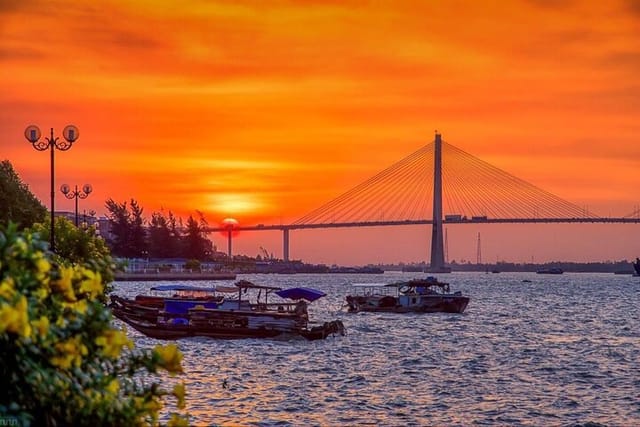 Half Day Private Sunset Cruise in Mekong Delta - Photo 1 of 8