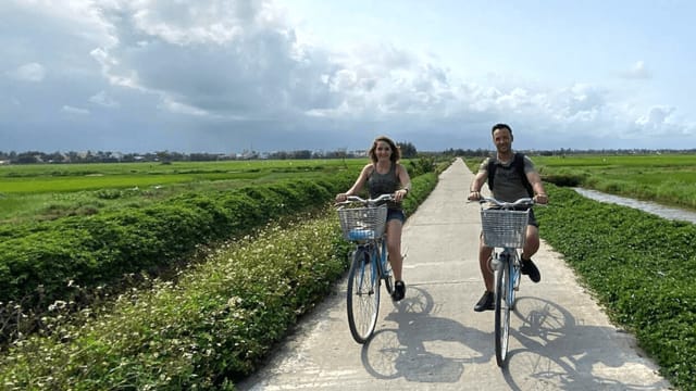 Half Day Tour | Hoi An Bike Tour, Basket Boat Experience & Cooking Class - Photo 1 of 8