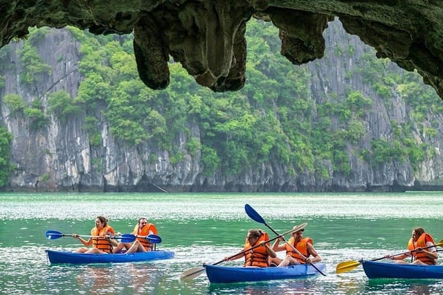 Halong Full Day Tour: Cruise, Kayak, Cave, Lunch, Island... EXPRESSWAY