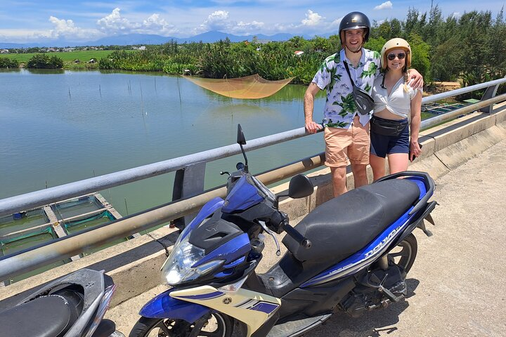 Motorbike ride to fishing village