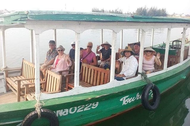 Boat Trip on Thu Bon River