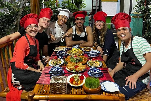 HoiAn Cooking Class from Da Nang with Basket Boat/Drop off HoiAn  - Photo 1 of 6