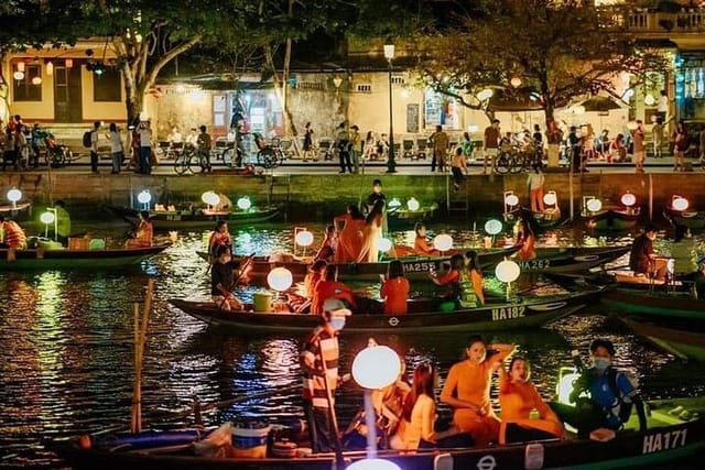  HoiAn Walking Tour with RiverBoat-Night Market-Colourful Lantern - Photo 1 of 25