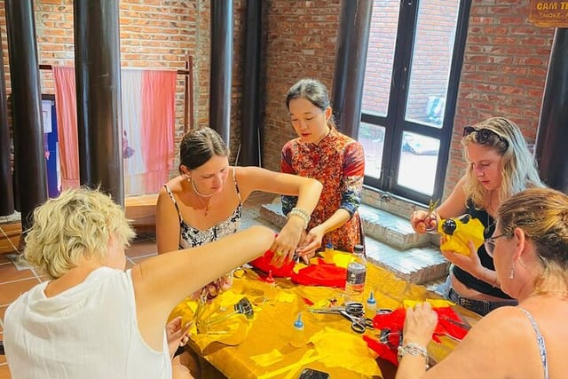 Lantern Making class with Ms. My in Local's Home - Photo 1 of 8