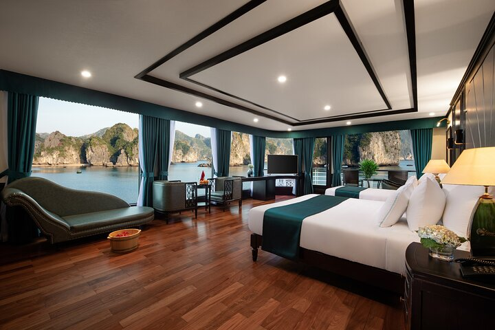 Luxury Aspira Cruise from Halong with kayaking,cave,cooking class - Photo 1 of 25