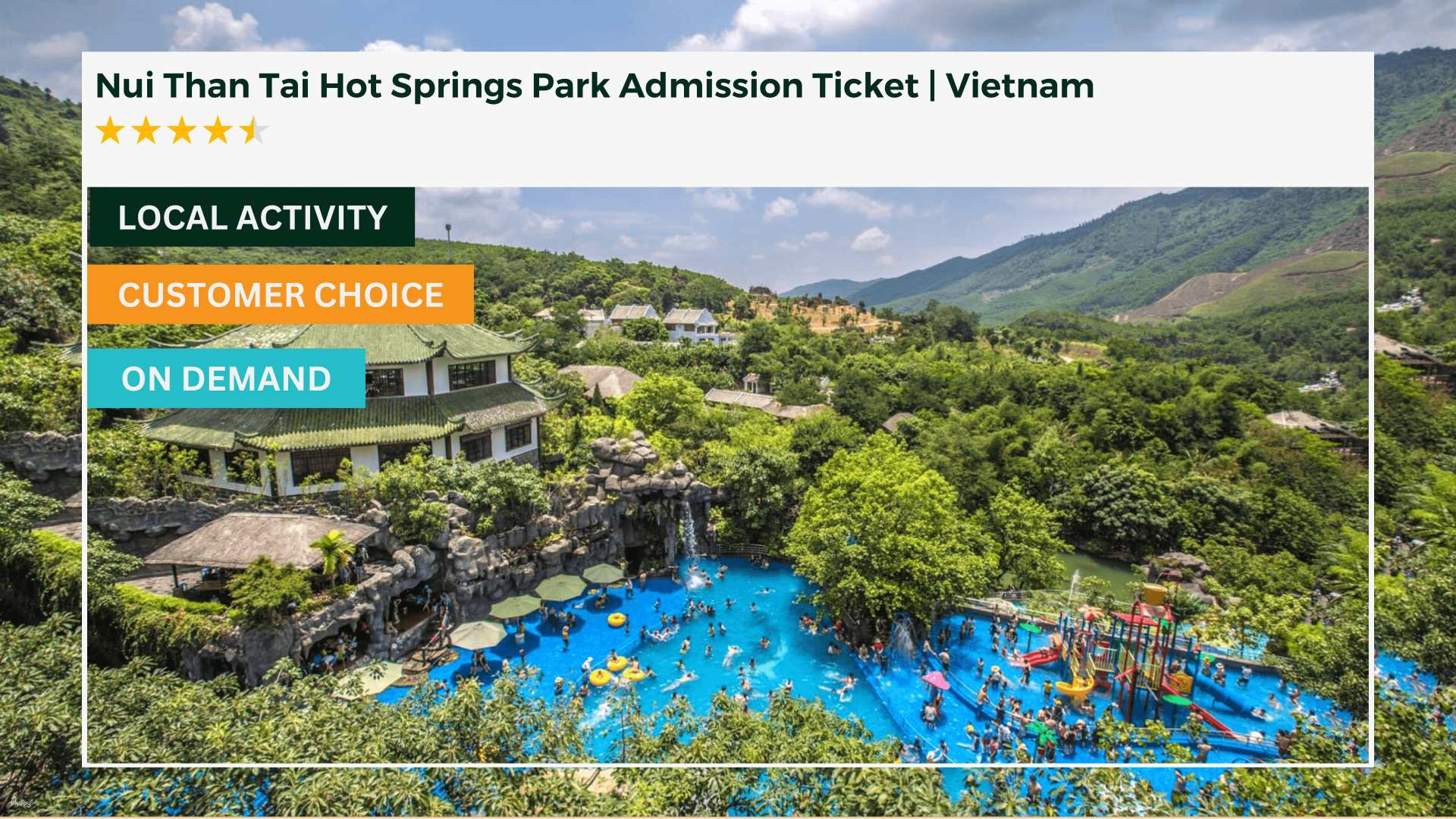 Nui Than Tai Hot Springs Park Admission Ticket - Photo 1 of 10