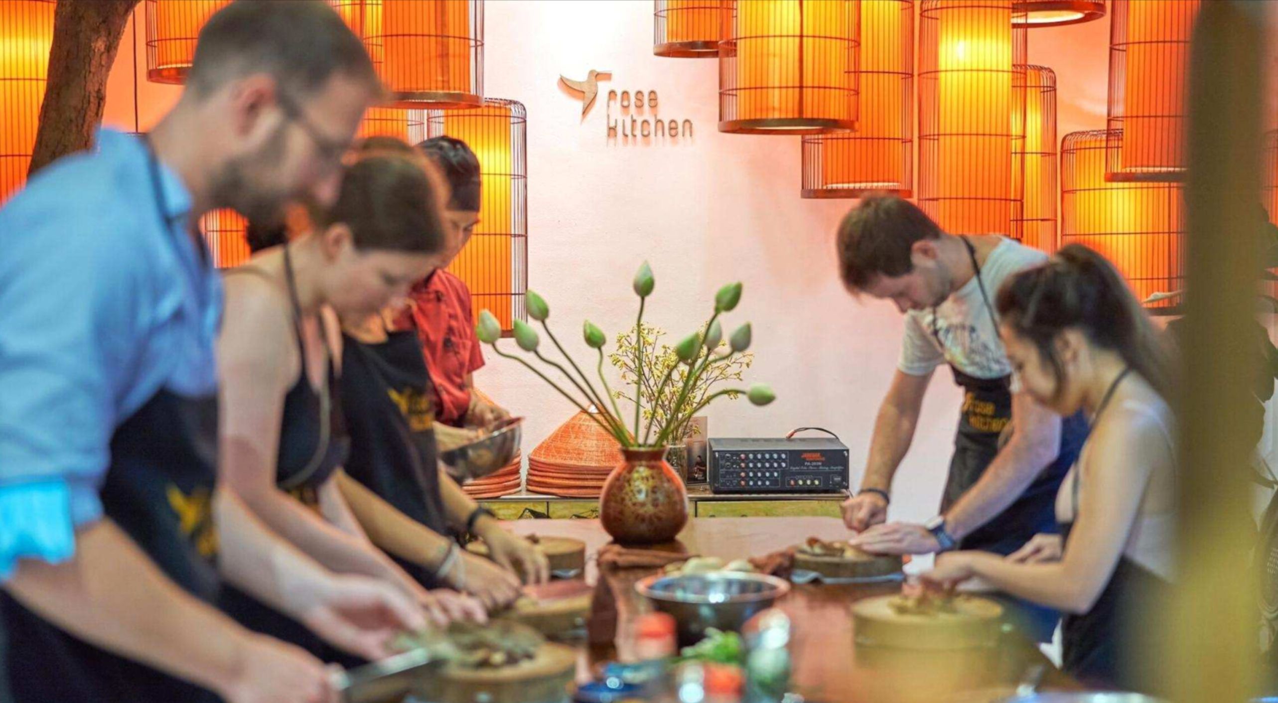 Rose Kitchen Cooking Class with Local Market Tour in Ha Noi - Photo 1 of 9