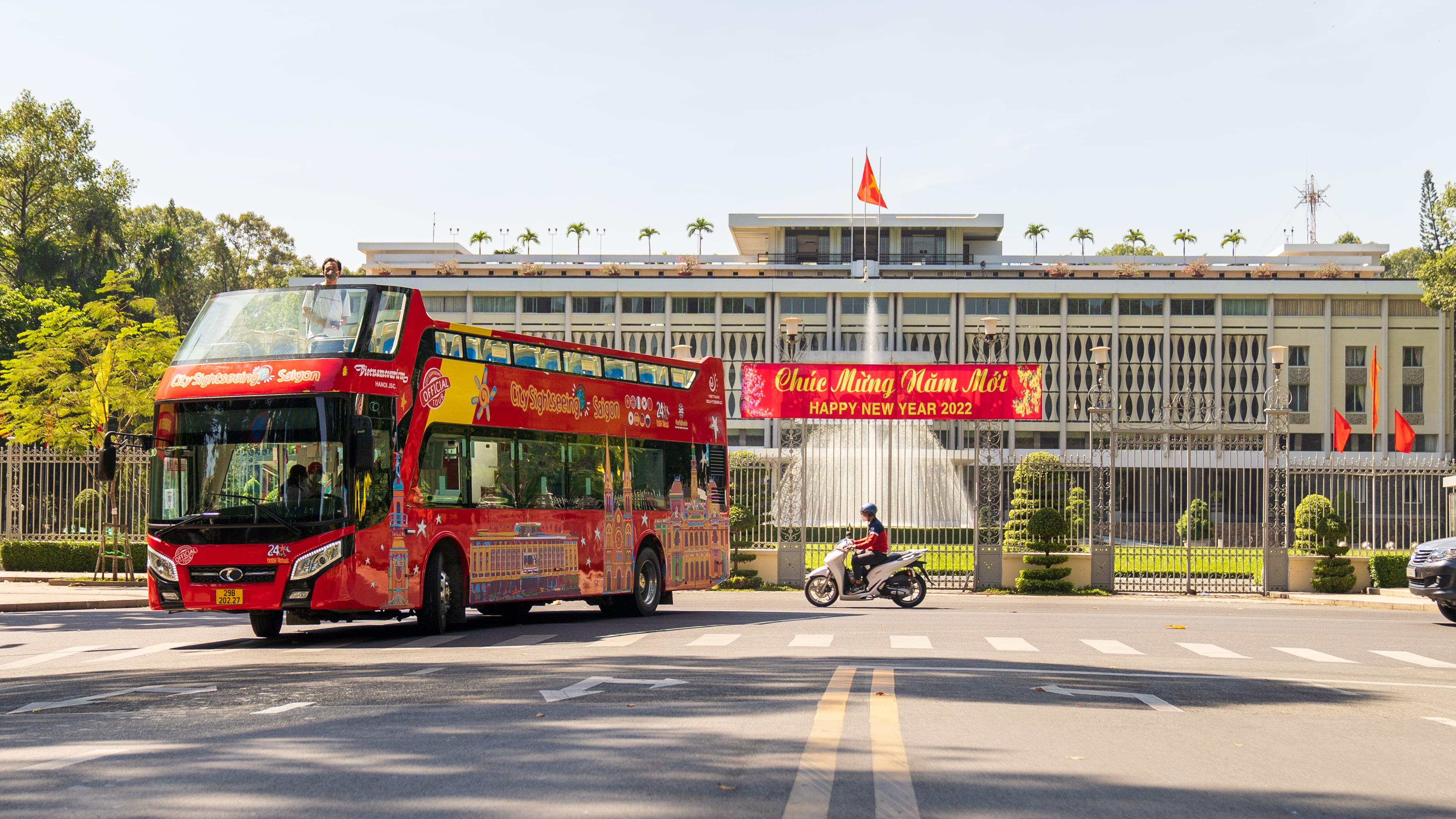 Sightseeing Double-Decker Bus Ticket by City Sightseeing in Hồ Chí Minh - Photo 1 of 9