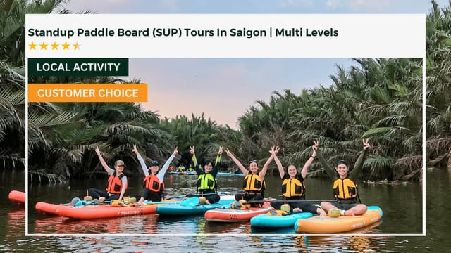 Standup Paddle Board (SUP) Tours In Saigon | Multi Levels - Photo 1 of 9