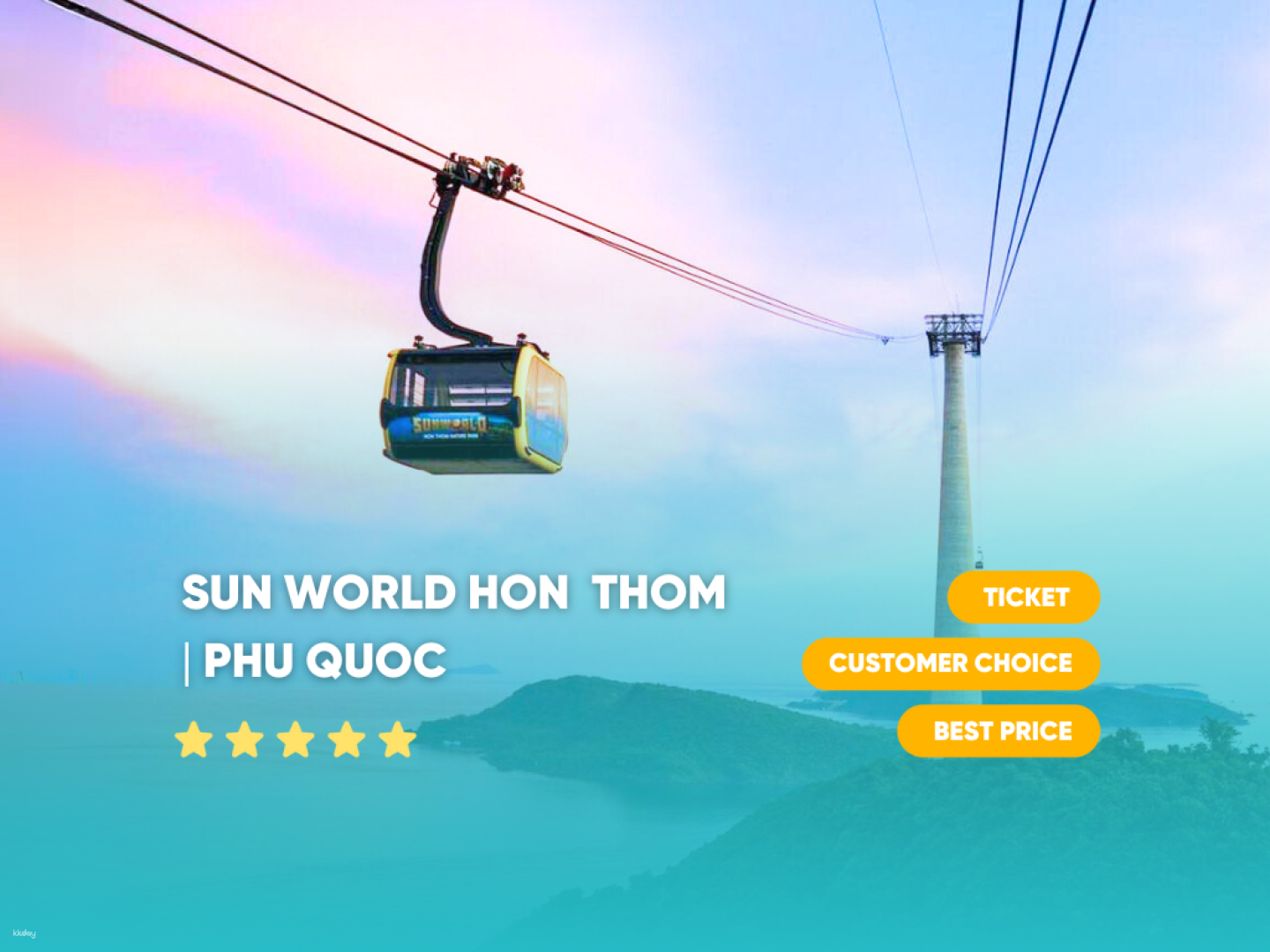 Sun World Phu Quoc ticket (Hon Thom) - Photo 1 of 10