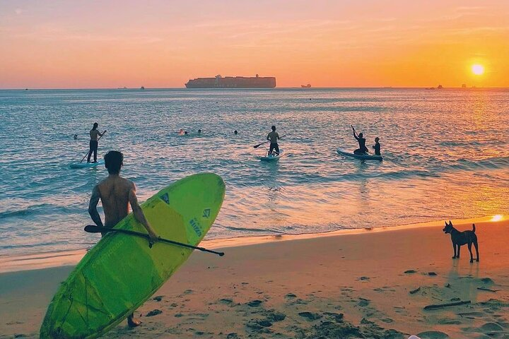 Standup paddleboarding
