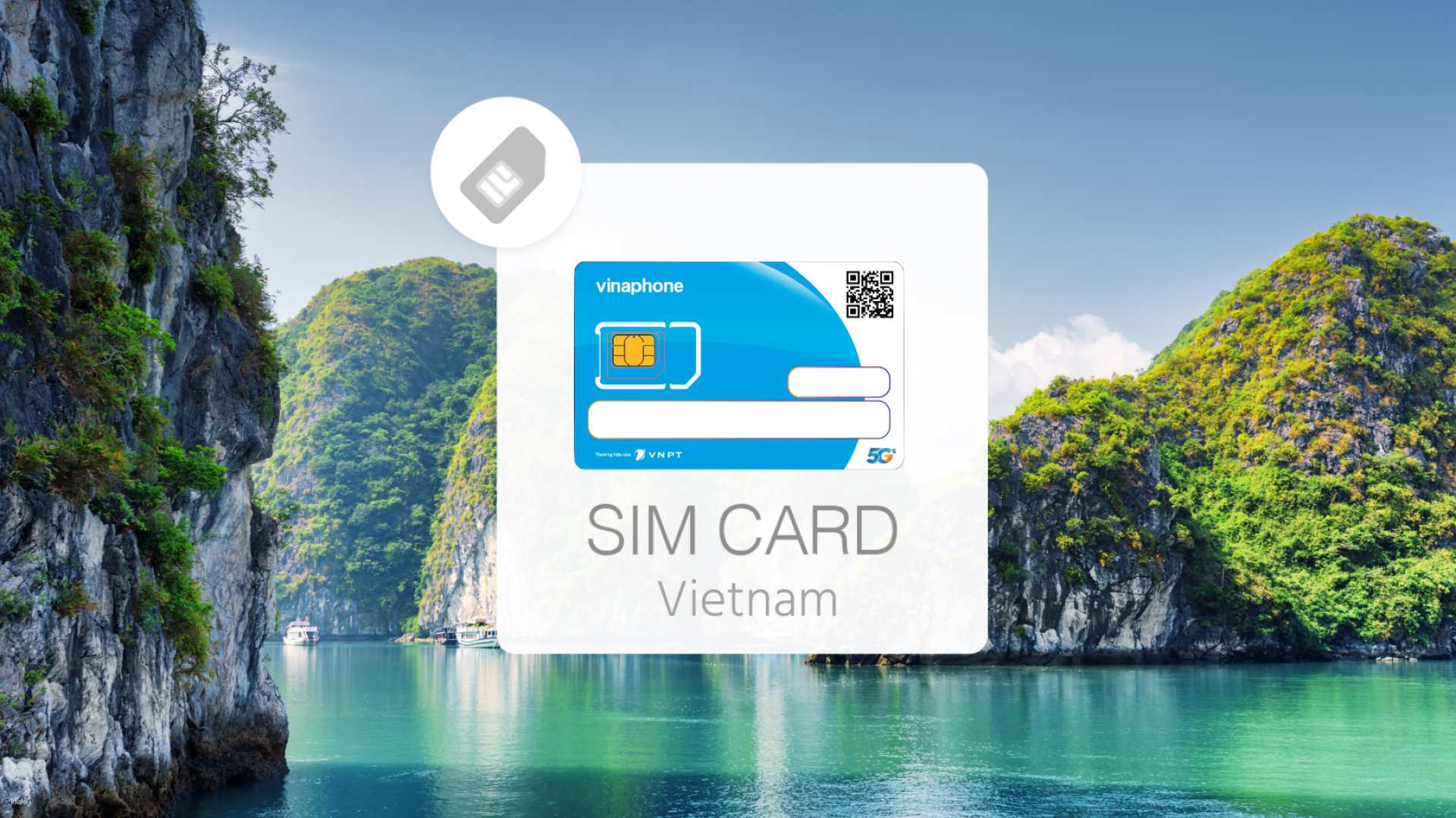 Vietnam 4G SIM Card + Voice Call (Pick-Up in Tan Son Nhat International Airport) - Photo 1 of 1