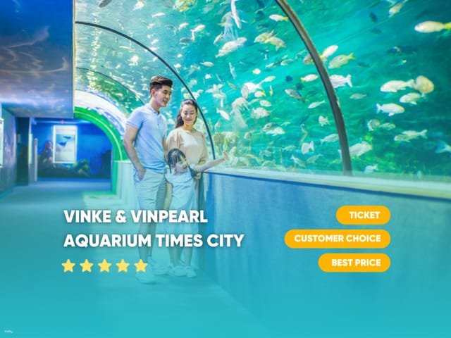 VinKE & Vinpearl Aquarium Times City Ticket | Hanoi - Photo 1 of 10