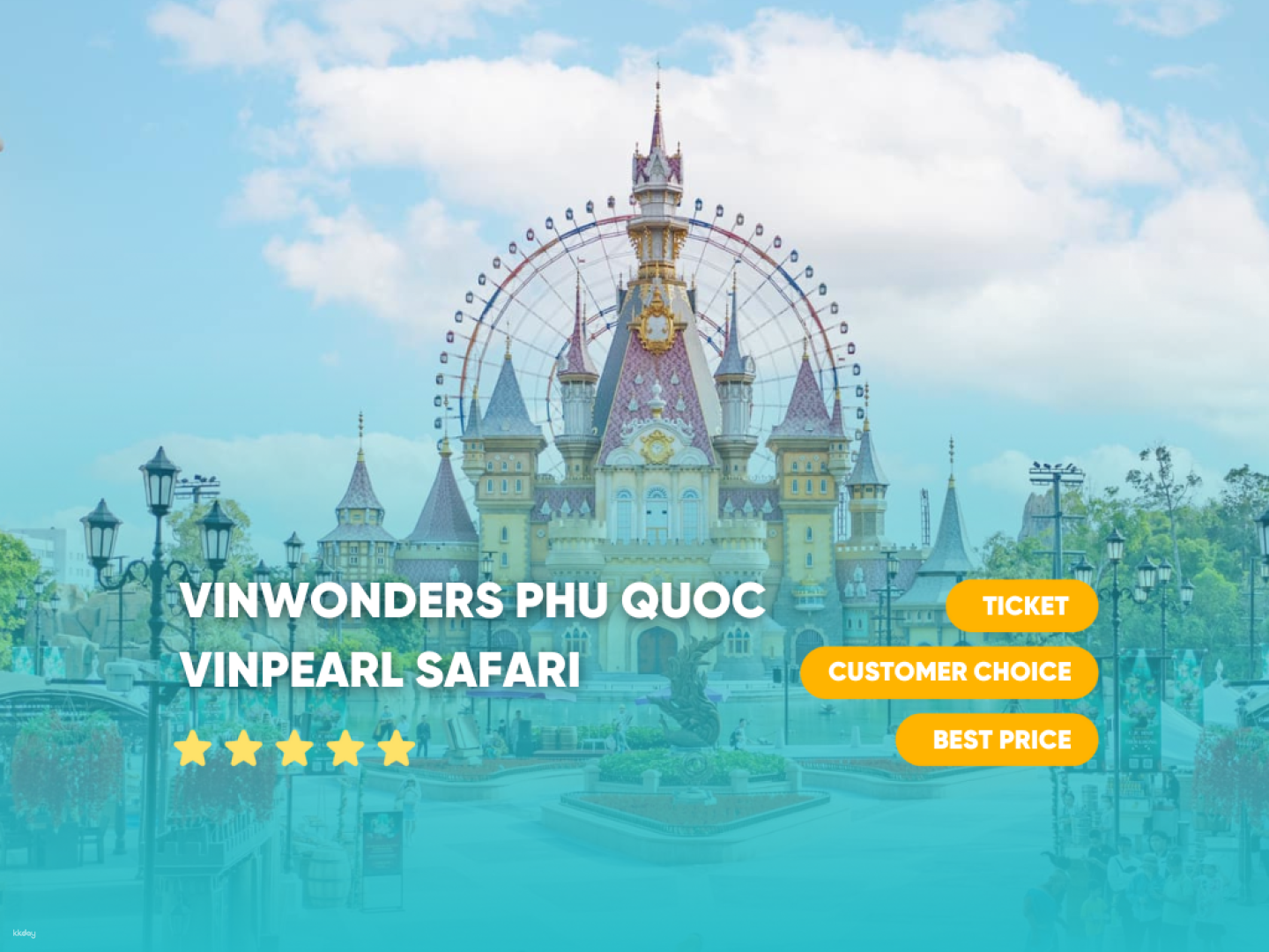 VinWonders Phu Quoc Theme Park - Safari Phu Quoc Ticket (Optional Theme Park) - Photo 1 of 10