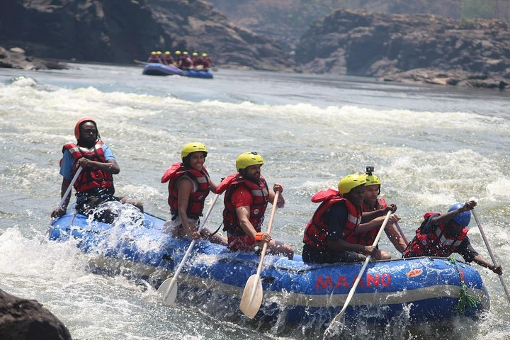 Tackling the Zambezi head on....